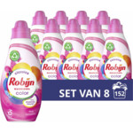 8x Robijn Klein & Krachtig Wasmiddel Pink Sensation 19 Wasbeurten