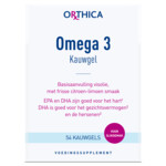 Orthica Omega 3 Kauwgel  54 stuks