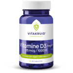 Vitakruid Vitamine D3 25  mcg Vegan  120 tabletten