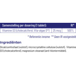 2x Vitakruid Vitamine D3 25  mcg Vegan - 30.07 euro