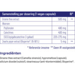 Vitakruid Groene Thee & Bioperine - 15.19 euro