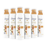6x Dove Shower Foam Argan Oil