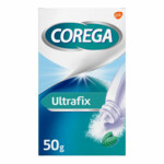 4x Corega Ultrafix Kleefpoeder Kunstbitverzorging