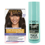 L'Oréal Creme Puur Bruin + Uitgroeispray Pakket - 28.47 euro