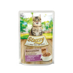 24x Stuzzy Kattenvoer Pouch Ham met Kalfsvlees