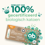 3x o.b. Organic Cotton Super Tampons - 12.68 euro