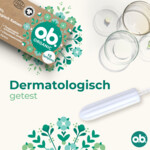 o.b. Organic Cotton Normaal Tampons - 4.19 euro