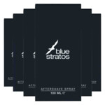 6x Blue Stratos Aftershave - 52.58 euro