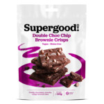 Supergood Double Choco Chip Brownie Crisps Vegan