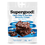 Supergood Choco Chip & Zeezout Brownie Crisps Vegan