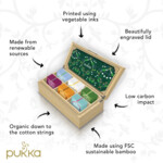 3x Pukka Luxe Theedoos Bamboo - 92.14 euro