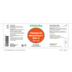 Vitortho Vitamine K2 Menachinon 7 - 21.19 euro
