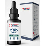 UniSwiss Pharma CBD-Isolate Druppels 2.5% - 23.5 euro