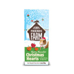 Tiny Friends Farm Happy Christmas Hearts Veenbes - Abrikoos
