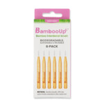 BambooUp Bamboo Interdentale Borstels 0,40mm  6 stuks