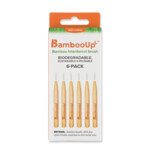 BambooUp Bamboo Interdentale Borstels 0,45mm  6 stuks