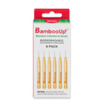 BambooUp Bamboo Interdentale Borstels 0,50mm  6 stuks