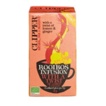 3x Clipper Thee Rooibos Twist Ginger Lemon
