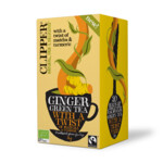 3x Clipper Thee Ginger Green Tea with a Twist of Matcha & Tumeric - 12.12 euro