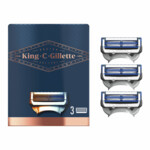 King C. Gillette Scheermesjes Hals  3 stuks