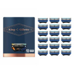 Plein <b>6x</b> Gillette Scheermesjes King C. aanbieding