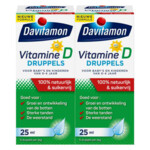 Plein <b>2x</b> Davitamon Vitamine D Druppels 100% Natuurlijk aanbieding