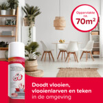 2x Beaphar Vlooienmiddel Hond Omgevingsspray - 21.37 euro