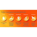 3x Fokker Steri-Fit Kattenvoer Skin & Coat 2,5 kg