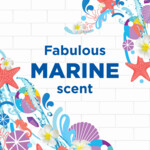 8x WC Eend Toiletblok Active Clean Marine - 25.75 euro