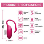 Magic Motion Flamingo Vibrerende Bullet App Bedienbare App Bedienbare - 56.99 euro