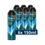 6x Rexona Men Deodorant Spray Cobalt Dry