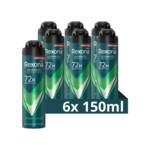 6x Rexona Men Deodorant Spray Quantum Dry  150 ml