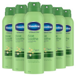 6x Vaseline Bodylotion Spray Aloe Soothe  190 ml