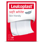 3x Leukoplast Wondpleisters Zacht 8 x 10 cm Soft White  10 stuks