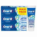 Oral-B Tandpasta Complete Protect &amp; Clean   3 x 75 ml
