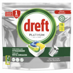 Dreft Platinum All In One Vaatwascapsules Citroen