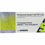 Sandoz Pantoprazol OTC 20 mg  14 stuks