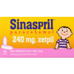 Sinaspril Paracetamol 240mg Zetpil  10 stuks
