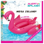 Alert Splash Opblaaseiland Flamingo