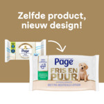 12x Page Vochtig Toiletpapier Fris en Puur - 22.41 euro
