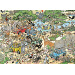 Jan Van Haasteren Puzzel Safari & Storm - 2 x 1000 stukjes - 24.99 euro
