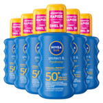 6x NIVEA Sun Protect & Hydrate Zonnebrand SPF 50+