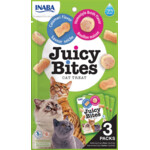 6x Inaba Kattensnack Juicy Bites Bouillon - Inktvis