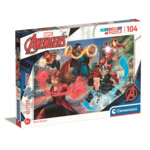 Clementoni Marvel Avengers -  Glitter Effect  - 104 stukjes
