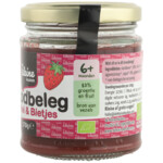 de Kleine Keuken Bio Aardbei en Biet Spread - 3.85 euro