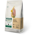Vigor &amp; Sage Hondenvoer Small Well-Being Ginseng  2 kg