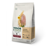 Vigor &amp; Sage Hondenvoer Regular Well-Being Ginseng  2 kg