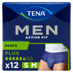 3x TENA Men Active Fit Plus Small - Medium
