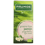 3x Piramide Biologische Groene Theezakjes Jasmijn - 8.8 euro