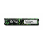 18x Vivani Chocolate To Go Dark Nougat Croccante Vegan